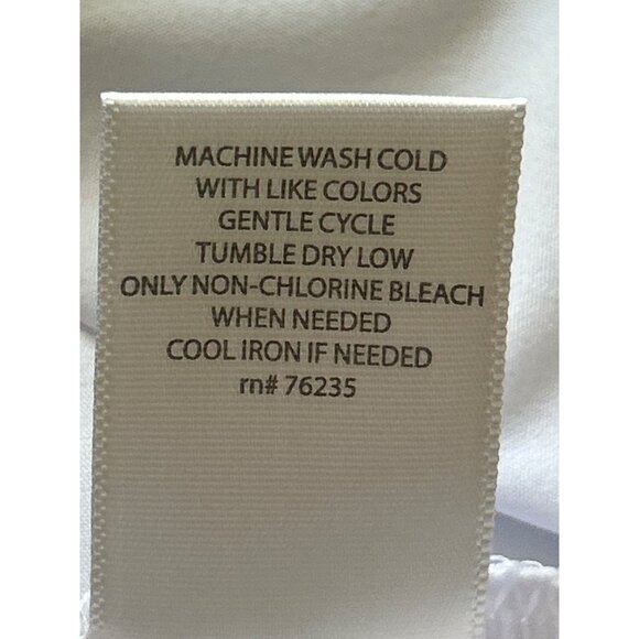 Lillie Green Sleeveless Polo Shirt XL Green & White Womens Activewear Top UPF 50 - Picture 7 of 8